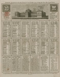 London-almanakk for vår Herres år 1793 av English School