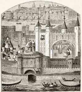London og Tower of London på 1400-tallet, fra 