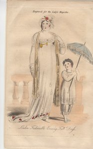 London fasjonable kvelden hel kjole av English School