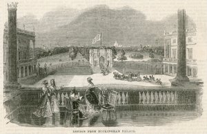 London, vom Buckingham Palace von English School