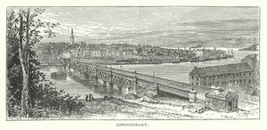 Londonderry (gravering) av English School