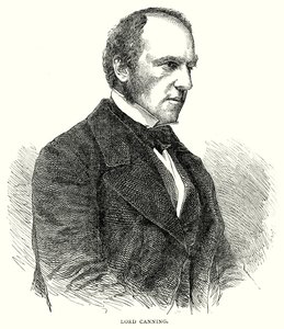 Lord Canning (gravering) av English School