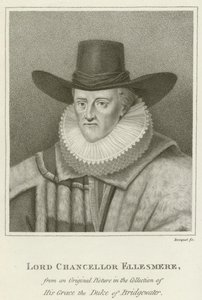 Lord Chancellor Ellesmere (gravering) av English School