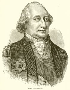 Lord Cornwallis av English School