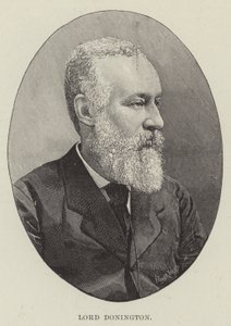 Lord Donington (gravering) av English School