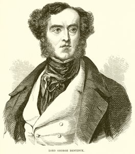 Lord George Bentinck av English School