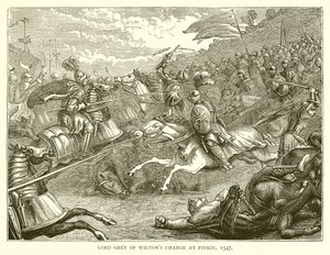 Lord Gray of Wiltons Charge ved Pinkie, 1547