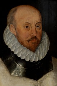 Lord Henry Seymour, ca. 1590 (olje på panel) av English School