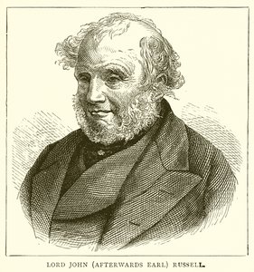 Lord John (etterpå Earl) Russell av English School