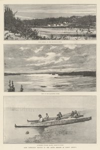 Lord Lonsdales reiser i de arktiske områdene i Nord-Amerika (gravering) av English School
