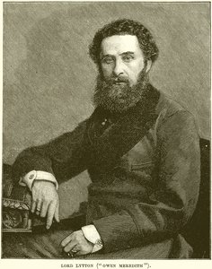 Lord Lytton (Owan Meredith) av English School
