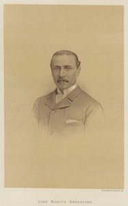 Lord Marcus Beresford (litho) av English School