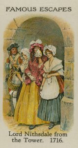 Lord Nithsdale fra tårnet, 1716 av English School