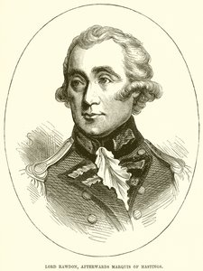 Lord Rawdon, etterpå Marquis of Hastings av English School