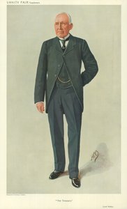 Lord Welby, The Treasury, 10. mars 1910, tegneserie Vanity Fair av English School