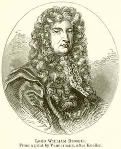 Lord William Russell av English School