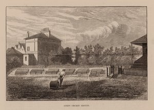 Lord#39;s Cricket Ground (gravering) av English School