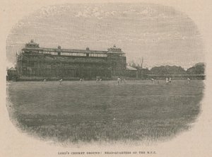 Lords Cricket Ground, hovedkvarteret til MCC av English School