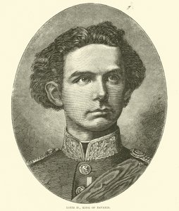 Louis II, konge av Bayern, oktober 1870 av English School