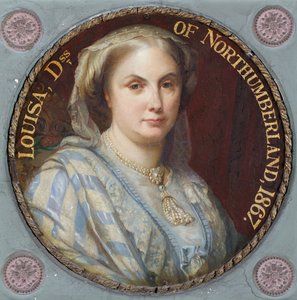 Louisa, sjette hertuginne av Northumberland (olje) av English School