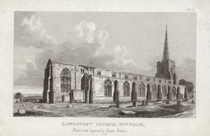 Lowestoft kirke, Suffolk av English School