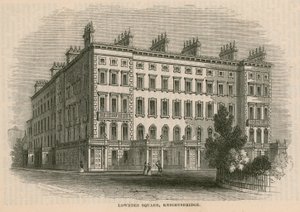 Lowndes Square, Knightsbridge, London av English School