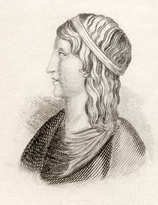 Lucius Apuleius Platonic, fra 'Crabbes Historical Dictionary', utgitt i 1825 av English School