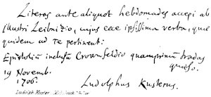 Ludolph Kuster, (kjendis: gresk lærd) av English School