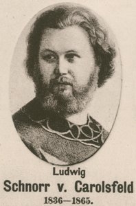 Ludwig Schnorr von Carolsfeld (gravering) av English School