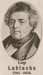 Luigi Lablache (gravering) av English School