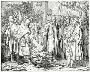 Luther brenner pavens okse i 1520, 1882 av English School
