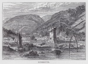 Lynmouth (gravering) av English School