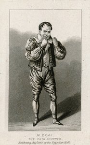 M Boai, hakehakkeren. august 1830, den egyptiske hallen av English School