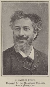 M Carolus Duran (gravering) av English School