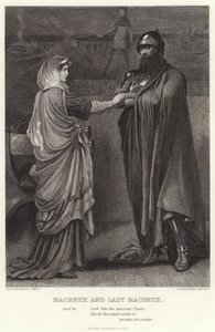 Macbeth og Lady Macbeth, Macbeth, Act I, Scene V av English School