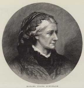 Madame Clara Schumann (gravering) av English School