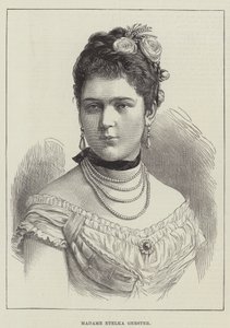 Madame Etelka Gerster (gravering) av English School