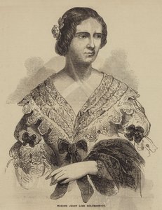 Madame Jenny Lind Goldschmidt (gravering) av English School