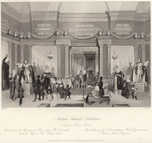 Madame Tussauds utstilling i basaren på Baker Street av English School