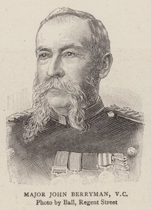 Major John Barryman, VC (gravering) av English School