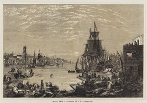 Malta (farge litho) av English School