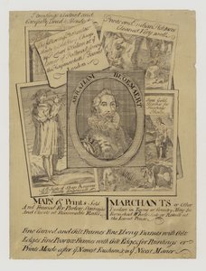 Kart og trykkeri, handelskort av English School