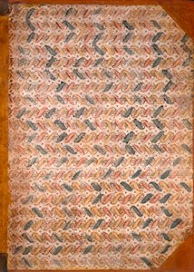 Marmor endepapir, 1950-tallet. av English School