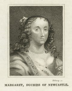 Margaret, hertuginne av Newcastle (gravering) av English School