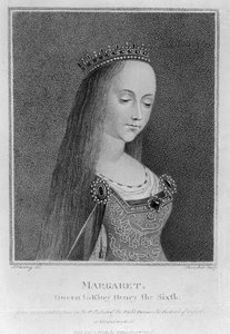 Margaret av Anjou, etter et eldgammelt bilde i samlingen til den ærede jarlen av Oxford, 1792 av English School