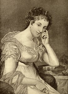 Maria Edgeworth (1767–1849) av English School