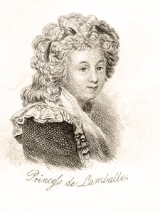 Marie-Therese Louise di Savoia-Carignano, fra 