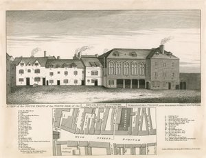 Marshalsea fengsel, London av English School