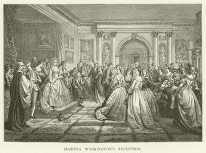 Martha Washingtons resepsjon av English School