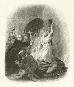 Martyrdøden til Cranmer av English School